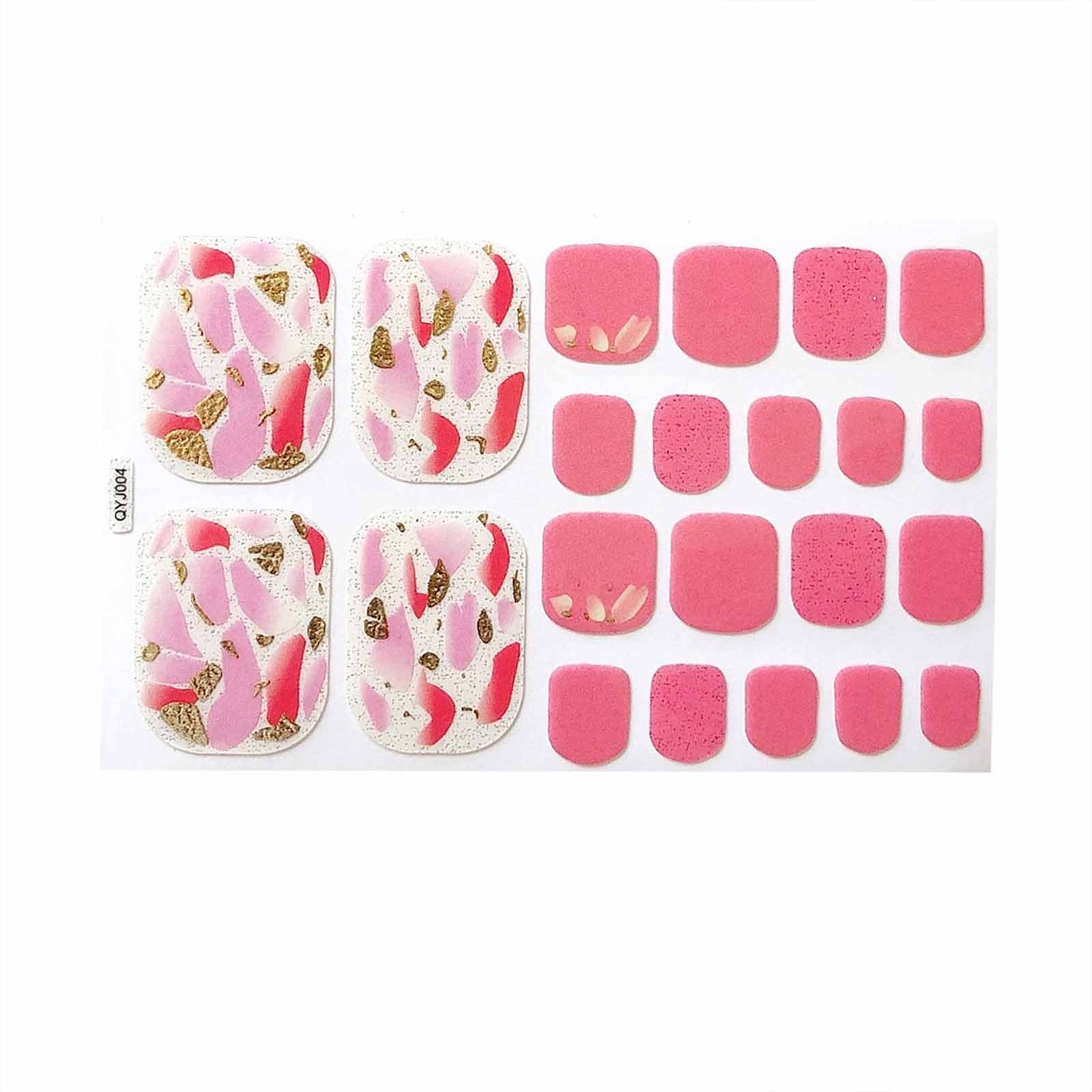 Toe Nail Stickers Toe Nail Stickers Bronzing Imitation Diamond Nail Stickers,sticker para uñas