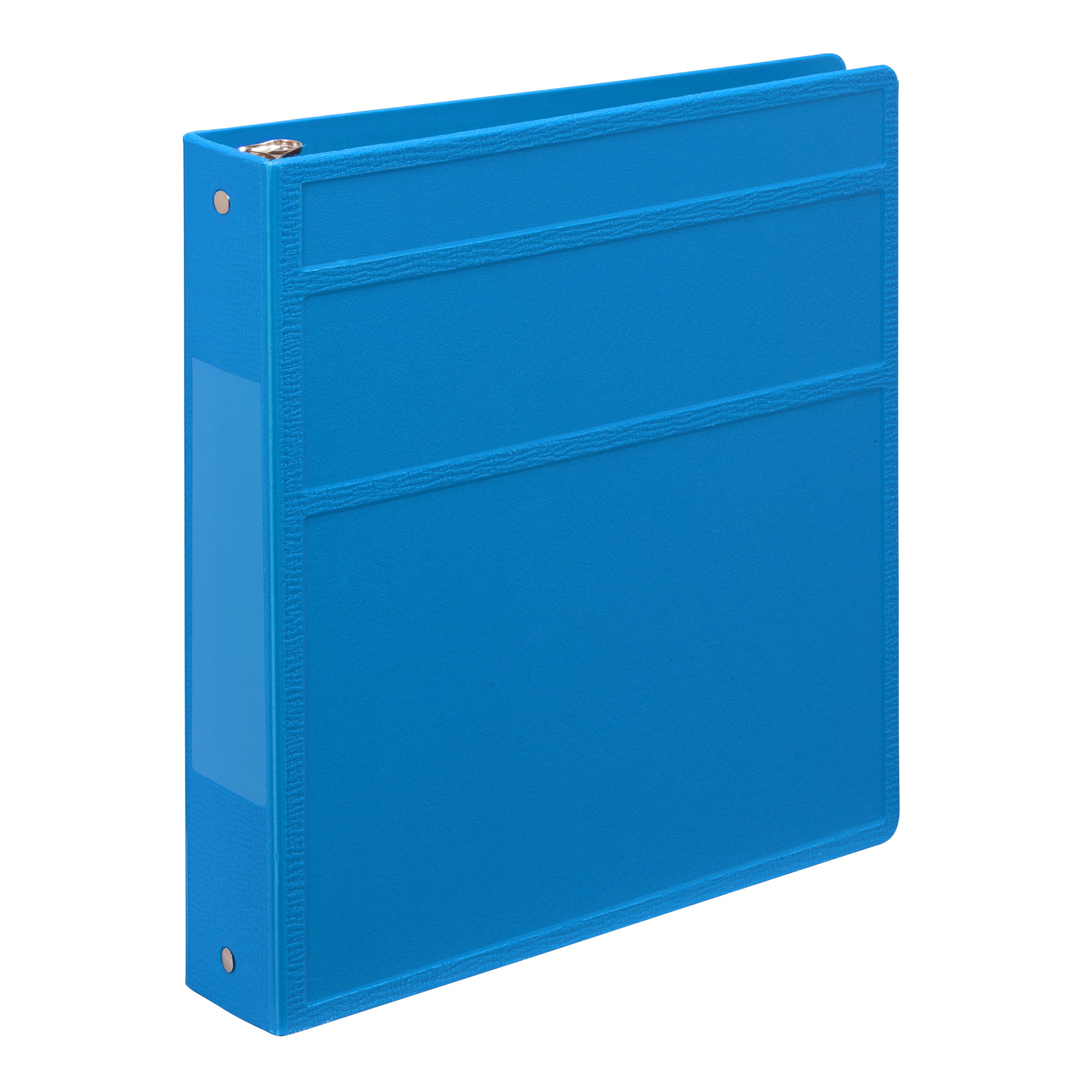 Carstens 1.5- Inch Heavy Duty 3-Ring Binder - Side Opening, Pool Blue ...