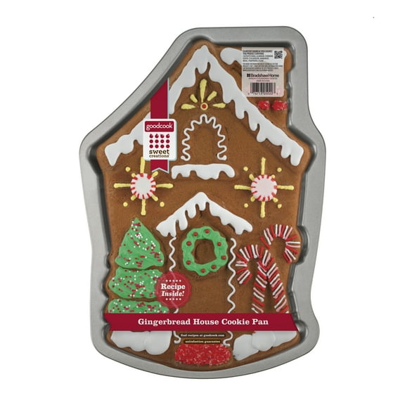 Goodcook Gingerbread House Non-Stick Cookie Pan
