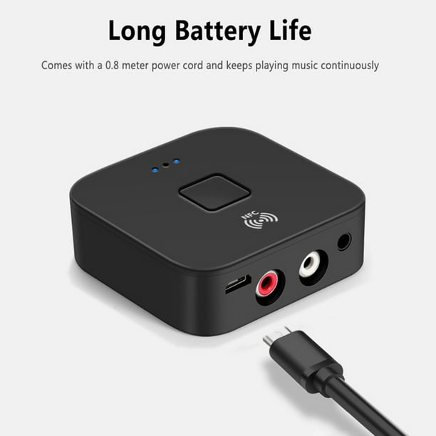 Mini Récepteur Bluetooth Lecteur Audio Auxiliaire Jack 3.5 mm