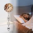 thumbnail image 3 of 12 Inch Wall Clock Battery Operated Silent Clock Decorative for Office, Kitchen, Outdoor, Living Room，Beagle Dog Vintage Cute, 3 of 4