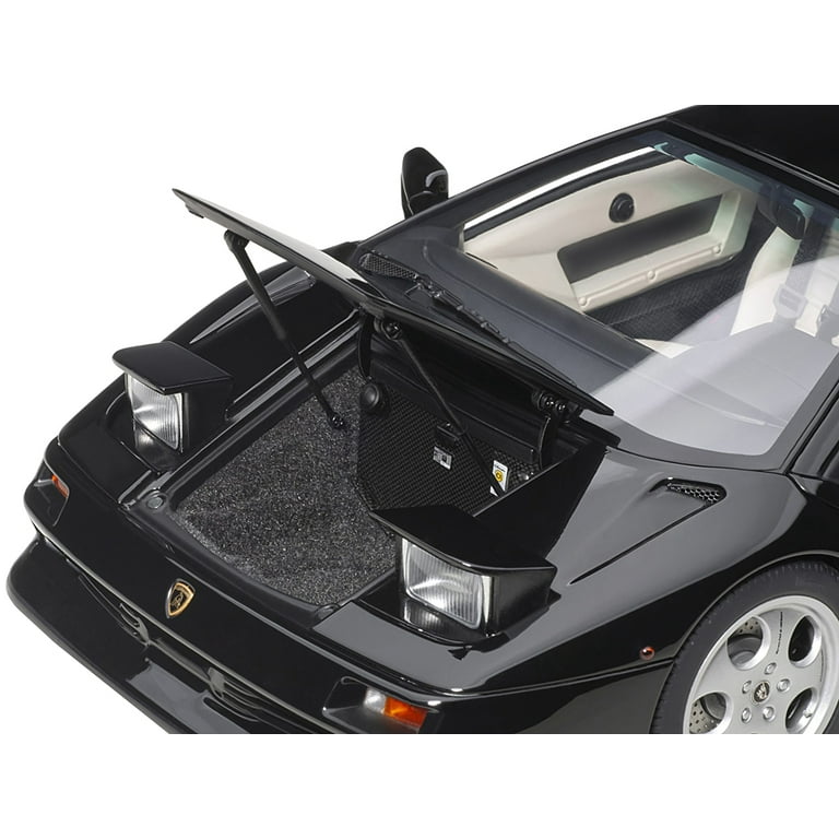 Lamborghini Diablo Se30 Deep Black Metallic 1 18 Model Car By Autoart