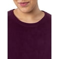 thumbnail image 2 of Fruit of the Loom Women's & Women's Plus Stretch Fleece Thermal Top and Bottom Set, 2 of 16