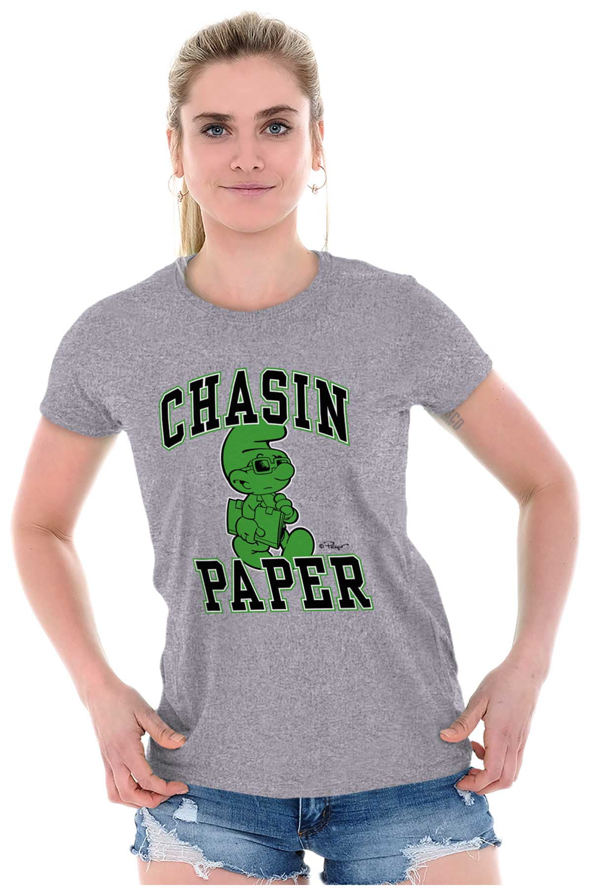 Business Boss Chasin Paper Women's T Shirt Tee Brands L - Walmart.com
