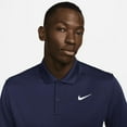 thumbnail image 3 of Nike Victory+ Men's Dri-FIT Golf Polo Navy | White X-Large, 3 of 6