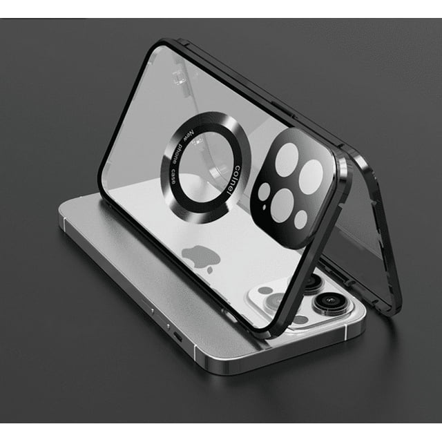 Étui de Téléphone pour Iphone 14 15 plus pro max Magsafe Double Face Antidéflagrant