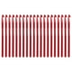 thumbnail image 1 of REGALWOVEN 20Pcs Aguja de Crochet de Aluminio 8mm Agujas de Tejer para Manualidades de Hilo Rojo, 1 of 5