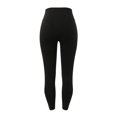 thumbnail image 5 of KDFJPTH Womens Pants No Front Seam Leggings Ruched High Waist Yoga Pants for Women, 5 of 7