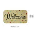 thumbnail image 3 of Welcome Doormat 2-Pack 18x30 Inch Absorbent Non-Slip Entryway Kitchen Living Room Carpet Washable Home Decor Floor Mat for Indoor Use, 3 of 3