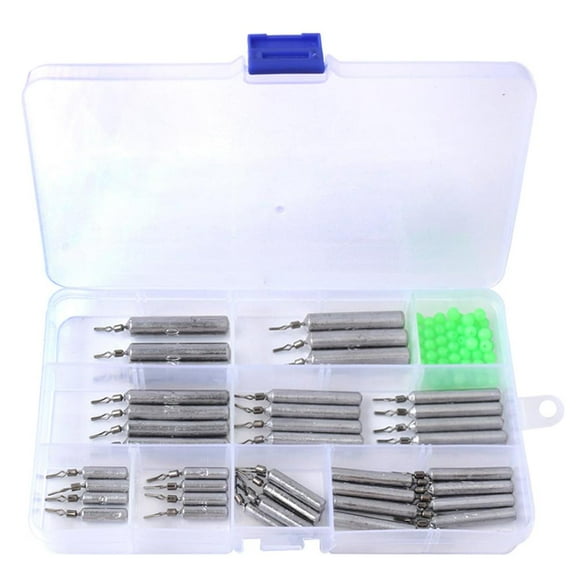 Fishing Weights Fishing Drop Shot Weights Multiple Sizes Fishing Weights Dropshot Set With Box Fishing Accessories