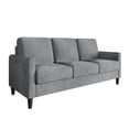 thumbnail image 6 of Home Design Goliad 2-Piece Velvet Living Room Set with Loveseat and Sofa, Pocket Spring Design, Soft Cushions, Clean Lines Design, Gray, 6 of 9