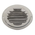 thumbnail image 1 of Couvercle de Ventilation Rond, Couvercle de Ventilation Murale en Acier Inoxydable pour la Maison, 1 of 8