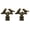 Antique Brass - Pack of 2, variant on Royal Designs, Inc. Birds on Tree Branch Lamp Finial for Lamp Shade, F-5034AB-1, Antique Brass, Single