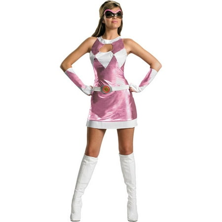 Power Rangers Pink Ranger Sassy Deluxe Adult Halloween Costume