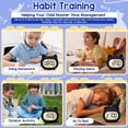 thumbnail image 6 of Cute Alarm Clock OK to Wake Clock, Toddler Sleep Training Clock with Night Light,5 Alarms,Snooze,Date and Temperature Cute Clock for Girls and Boys, 6 of 7