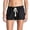 Black, variant on Elastic Waist Pockets Casual Shorts, Big & Tall