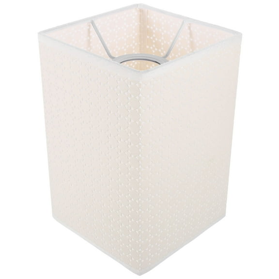 KALLORY Unique Lamp Shade Decorative Floor Lamp Cover Iron Beige 1Pack