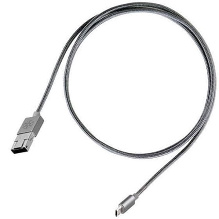 Silver Stone Technologies CPU02C 2 in. Micro-USB Combo USB-A to Micro-B Cable - 1m - Charcoal price history on PriceWatchPro
