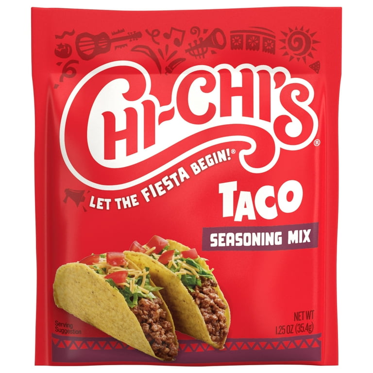 CHI-CHI'S Taco Seasoning Mix, Herb Spices, Shelf-Stable, oz