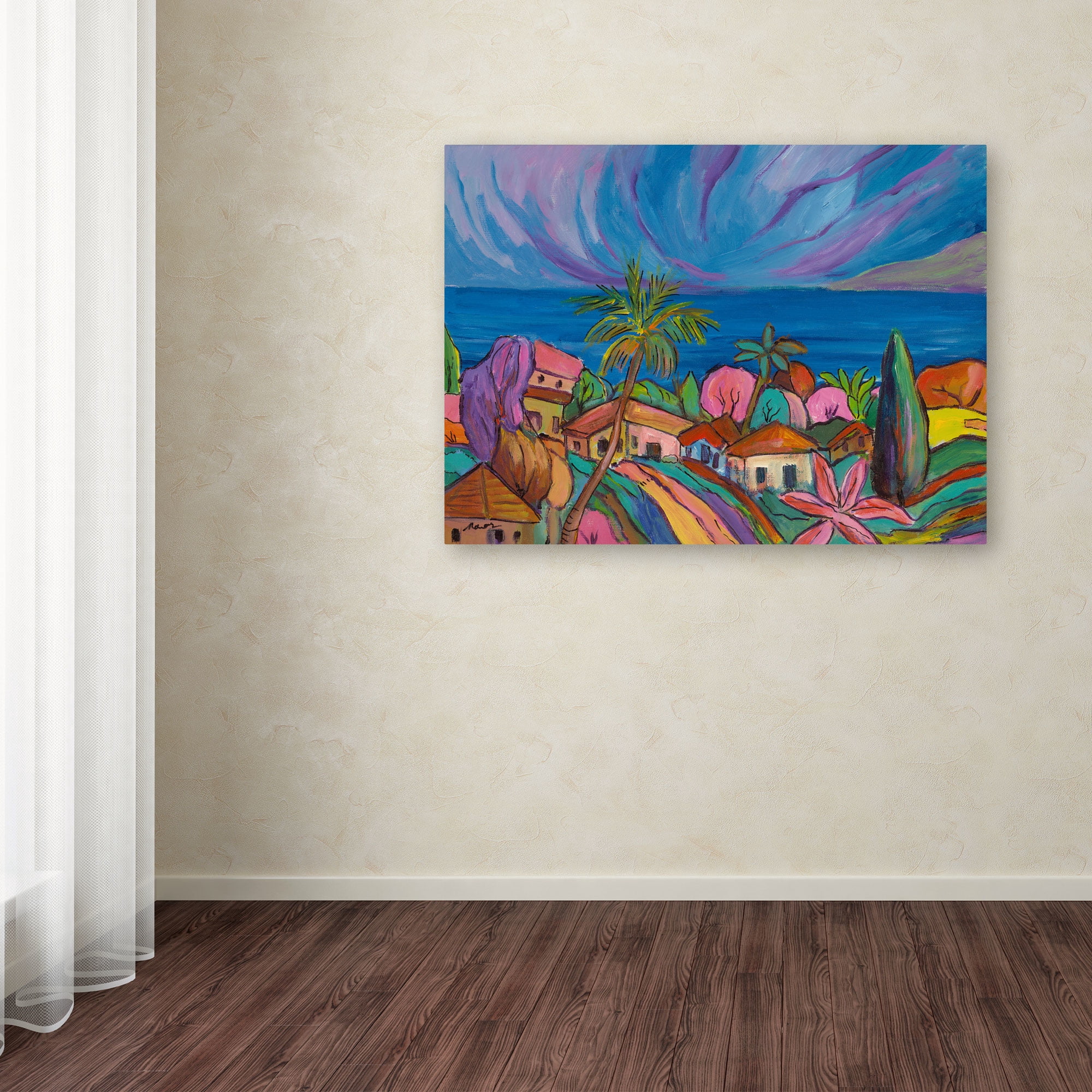 Trademark Fine Art "Haiku" Canvas Art by Manor Shadian