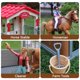 thumbnail image 5 of Oenux - Juego de animales para lavar caballos en la granja, establos, clubes, cafeterías, modelos de casas, jinetes, sillas de montar, vallas, figuras de acción, regalo de Navidad, juguetes para niños, 5 of 5