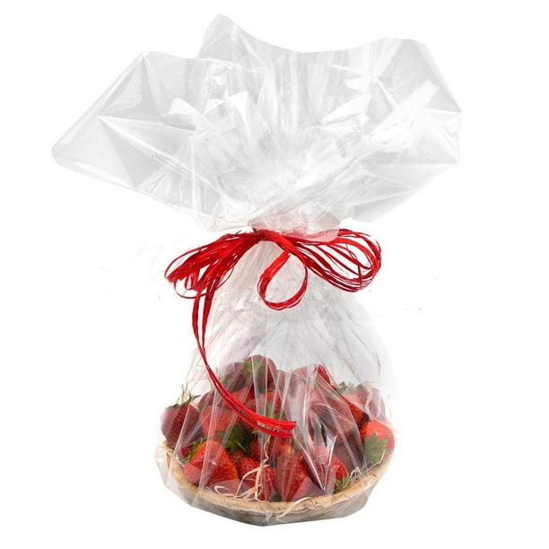 Pack of 1000 Gusseted Poly Bags 5 x 3 x 15. Clear Polyethylene Bags