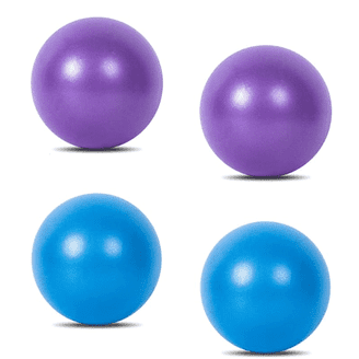 65cm Blue Exercise Ball with Pump, Anti-Burst, Yoga, Pilates