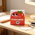thumbnail image 5 of Cute Fruit Transparent Sticky Notes, Pull Out Clear Sticky Notes Dispenser 80 Sheets Kawaii Desk Stationery, 5 of 8