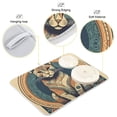 thumbnail image 4 of Cat Magic Array Lion Dish Drying Mat Dish Drainer Rack Mats Water Absorbent Non-Slip Easy Clean Heat Resistant for Kitchen Counter, 4 of 8