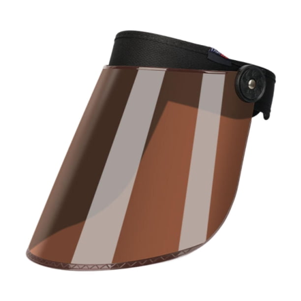 Máscara de soldador, casco de soldadura con pantalla de visualización, accesorios profesionales para soldadura Marrón