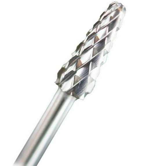 Medicool Silver Carbide Cone Bit Clean Under Nail File and Shape Cuticle | 5CC3XC-DMD
