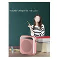 thumbnail image 2 of Voice Amplifier Megaphone Audio Speaker With Microphone Rechargeable Ultralight Loudspeaker With Mini LCD Screen For Teacher ,Clear Sound Quality, 2 of 5