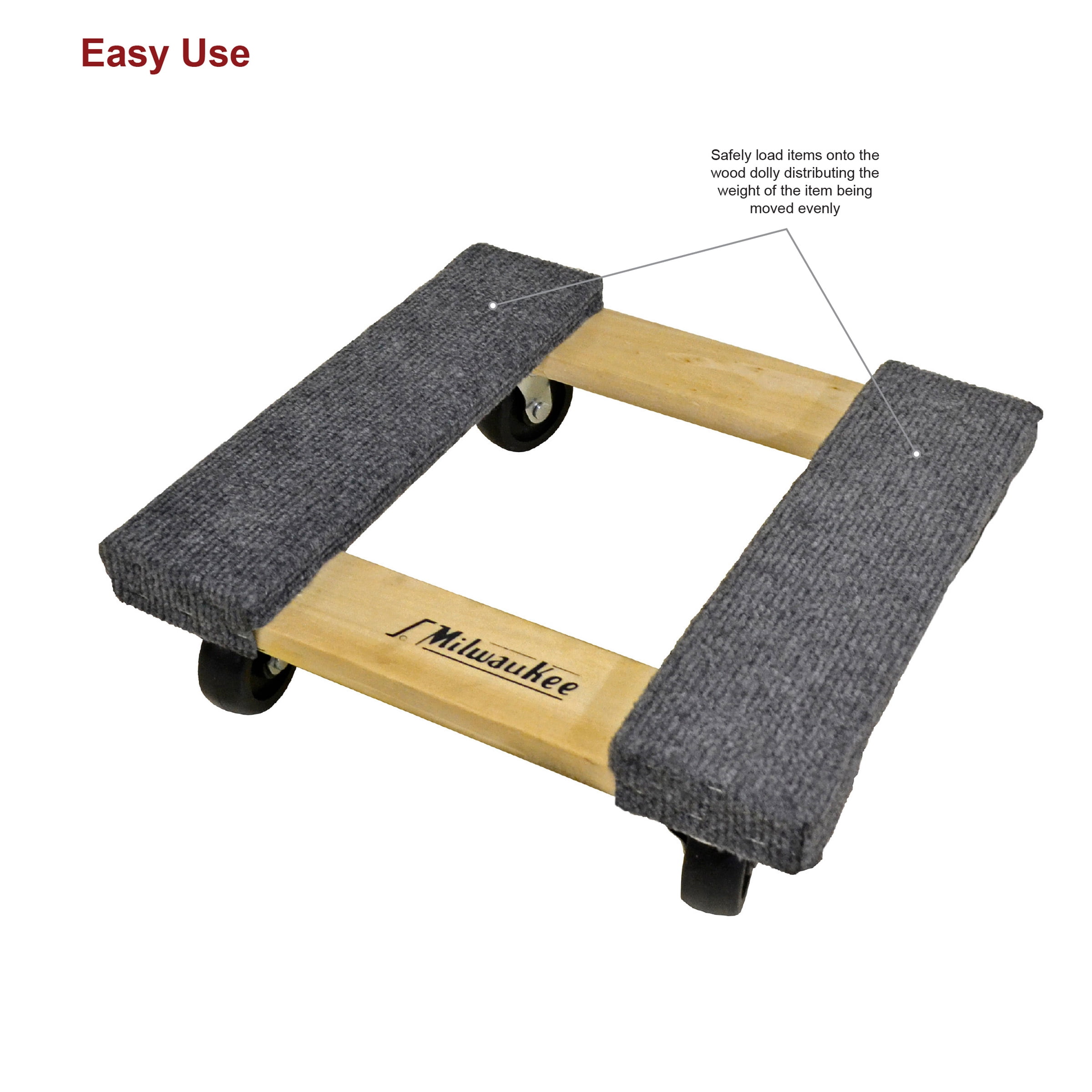 Milwaukee wood furniture dolly