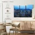 thumbnail image 5 of Elephant Stock Ny Office Window View Wall Art - Horizontal Canvas Wall Art - Living Room Wall Decor - City Canvas - Blue And Gray Decor - 51" x 34", 5 of 8