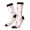 3 Black, variant on Hello Rabbit Print Adult Socks for Men & Women,Calf Socks, Ankle Socks,Boots Socks,Breathable Casual Sock,Unisex Crew Socks