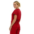 thumbnail image 4 of Medichic Women's Medical Scrubs Top - V-Neck 4-Way Stretch with 3 Pockets - Available in 20+ Colors, 4 of 6