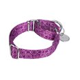 thumbnail image 2 of Dazzber Collier pour Chiot Collier Martingale pour Chien - Collier Anti-Fuite Sans Traction, Robuste pour Petits Chiens, Réglable de 10 Pouces à 15 Pouces, Violet Clair - C.R.C, 2 of 3