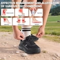 thumbnail image 6 of Men's Orthopedic Waterproof Trail Running Shoes: Comfortable Arch Support Cross Training Athletic Sneakers, Orthotic Hiking Tennis Walking Sports Shoes, 6 of 9