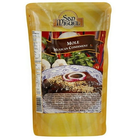 San Miguel Mole Mexican Condiment, 14 oz, (Pack of 12)