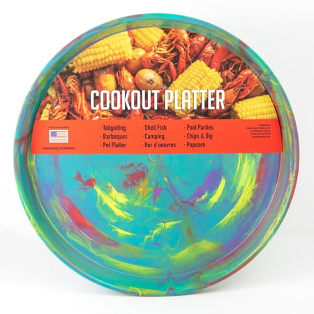 16' Large Square Platter - Cookout Platter 16