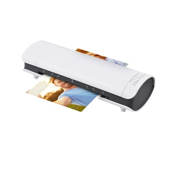SL988 Desktop A4 Laminator Machine Set Hot And Cold Lamination 2 Roller System With Paper Cutter Rounder Hole Puncher ,Fast Heat