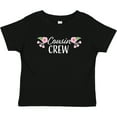thumbnail image 3 of Inktastic Cousin Crew with Flowers Girls Baby T-Shirt, 3 of 5
