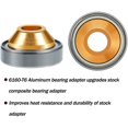 thumbnail image 4 of 6 Pieces 6893x Aluminum Bearing Adapter Aluminum Slash Bearing with Bearing Slash 4 x 4 Bearing Adapter Tools Set Fitting Slipper Shaft for 4 x 4 Models, 4 of 6