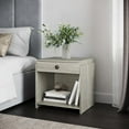 thumbnail image 2 of Skyline Decor Drawer Nightstand, Gray, 2 of 5