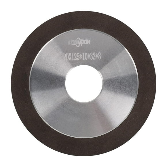 JIUNENG Roue de Broyage en Résine Diamant 5 Pouces pour Moudre le Carbure Acier Dur 150 Grains 125x10x32x8mm