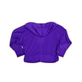 thumbnail image 2 of Purple Orchid - Little Girls Long Sleeve Hoodie Top 35922-4 (Purple), 2 of 3