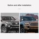 thumbnail image 2 of Hood Hinge Ditch LED Light Mount Bracket Aluminum Alloy Spotlights Bracket Replacement for Tacoma2016-2020, 2 of 5