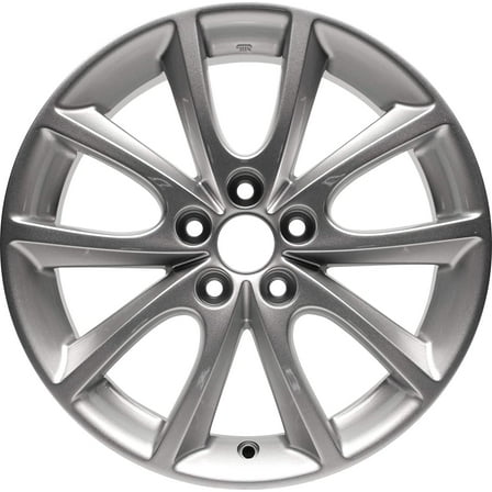 New Aluminum Wheel Rim 16 Inch Fits 2012-2016 Subaru Impreza 16x6.5 5 on 100mm 10 Spoke