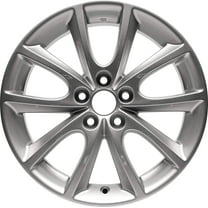 New Aluminum Wheel Rim 16 Inch Fits 2012-2016 Subaru Impreza 16x6.5 5 on 100mm 10 Spoke