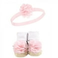 thumbnail image 3 of Hudson Baby Girl Headband and Socks Giftset, Gold Unicorn, One Size, 3 of 7